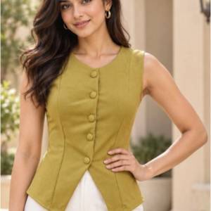 Khaki Regular tops